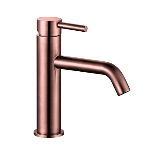 Смеситель для умывальника AQUAme Siena, шлиф. медь