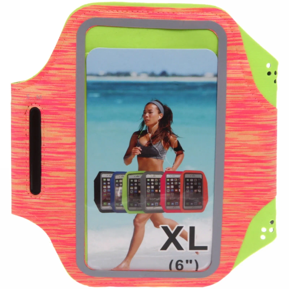 Чехол спортивный для телефона на руку «Victory» (для телефона 6»), микс