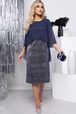 Платье "Ясна" (блю) П7766 LT Collection