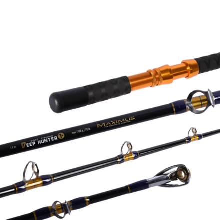 Удилище морское Maximus Deep Hunter 1+ 190XH 1,9m  70 lb (&lt;1100g)