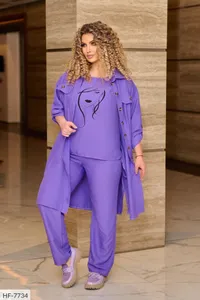 Костюм тройка FI-2783 Фабрика Моды