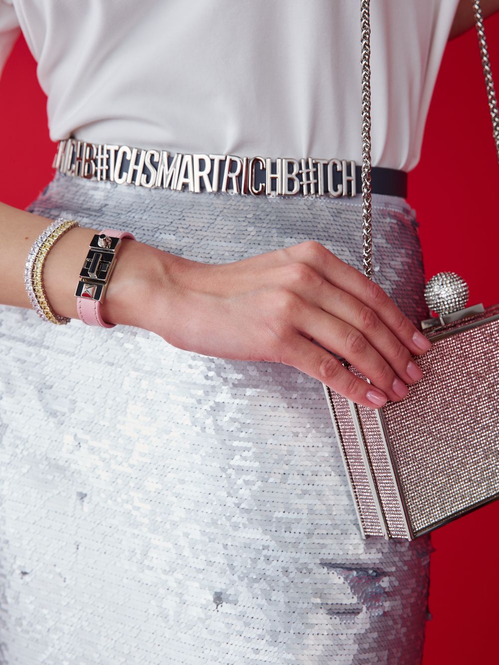 ЮБКА В ПАЙЕТКАХ SILVER