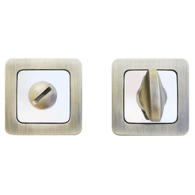 Завертка АЛЛЮР АРТ BK-S1 MAB/CP матов. бронза/хром