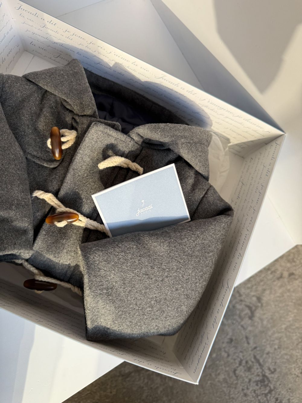 Новое шерстяное пальто Jacadi, 68