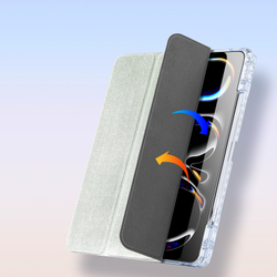 Чехол книжка зеленого цвета для iPad Pro 11 (2024-2025), серия Unid Series от Dux Ducis