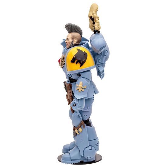 Фигурка McFarlane Warhammer 40k Space Wolves Wolf Guard, 18см / Фигурка по мотивам вселенной "Warhammer 40,000". Товар уцененный