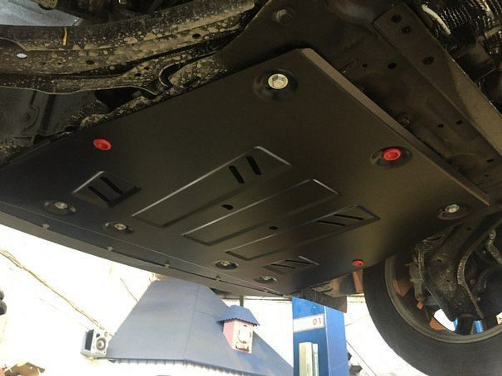 Защита картера и КПП Sheriff для Nissan Qashqai II (J11) 2015- арт.15.3097