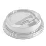 Крышка ПРОТЕК С ПИТЕЙНИКОМ d=80 БЕЛ (комплект 100 шт)