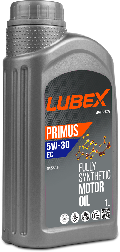 Масло Lubex Primus EC 5W30 SN/CF PRE (1л) синтетика