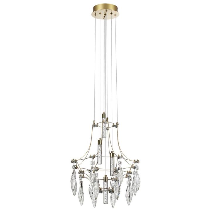 Подвесная светодиодная люстра Odeon Light Exclusive Classic Flamenco 7000/35L