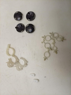 WF8590NMW9DYLP кт26 Пластиковый крепеж, защёлки и заглушки для стиральной машины Samsung б/у