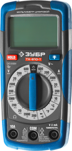 Мультиметр ЗУБР TX-810-Т 59810