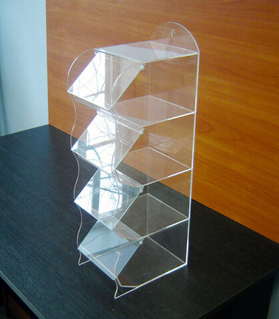 Диспенсер витрина для конфет снеков орехов сухофруктов 4-х ярусный