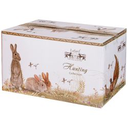 ЧАЙНЫЙ СЕРВИЗ LEFARD "ОХОТА" НА 6 ПЕР. 14 ПР. 1000/370/300 МЛ (КОР=2НАБ.)