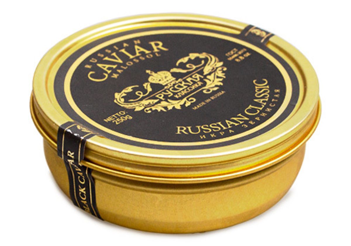 Икра черная осетровая "Русская Классика", 250г