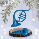 Подвеска «Музыкальная вечеринка» 12 см (набор 2 шт), Голубой