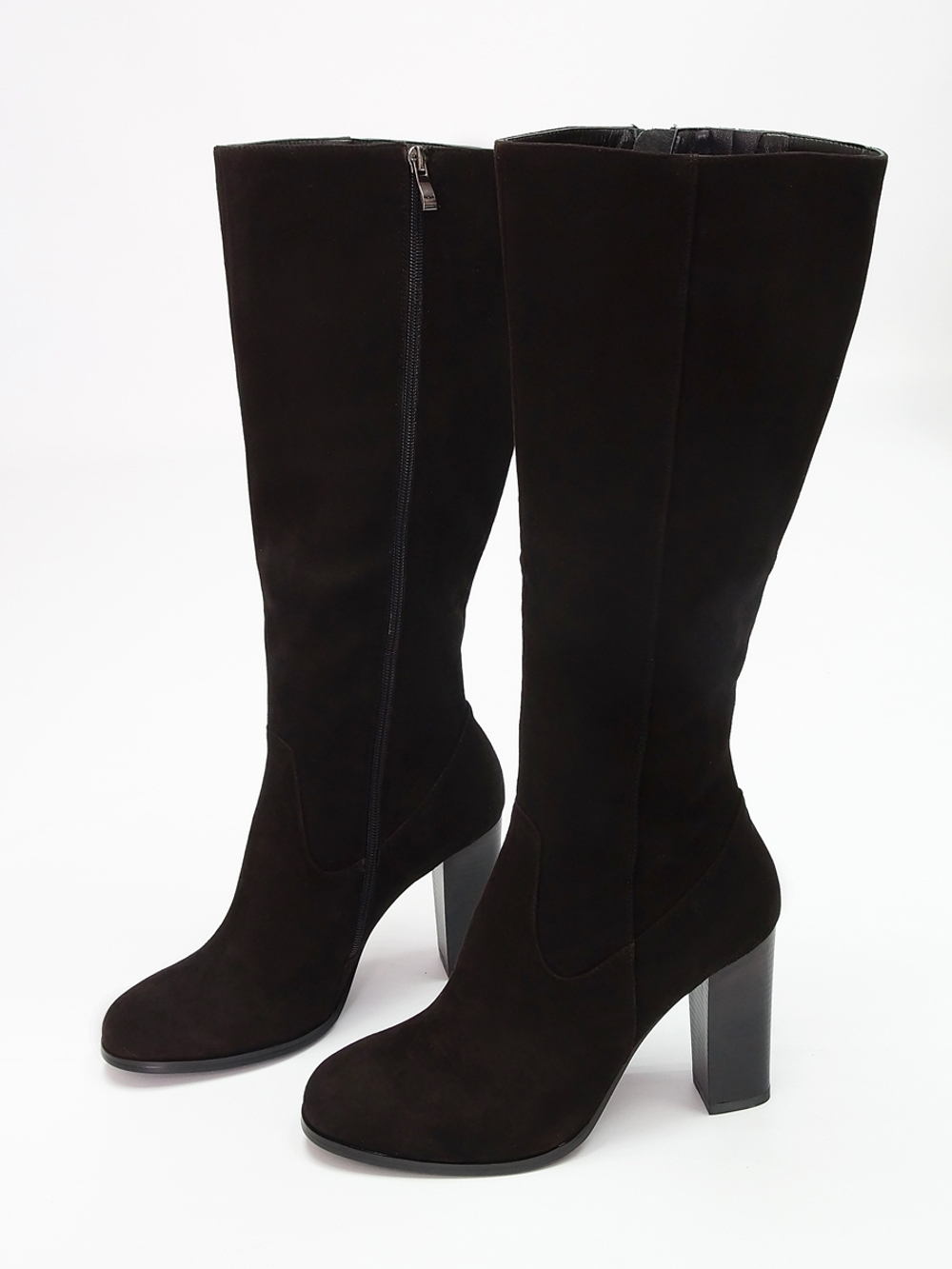 Сапоги женские демисезонные натуральная замша