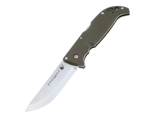 Нож складной Cold Steel Finn Wolf OD Green, сталь AUS8A, Griv-Ex (CS-20NPF)