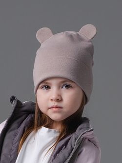 Шапка трикотажная (Какао) ТЕДДИ