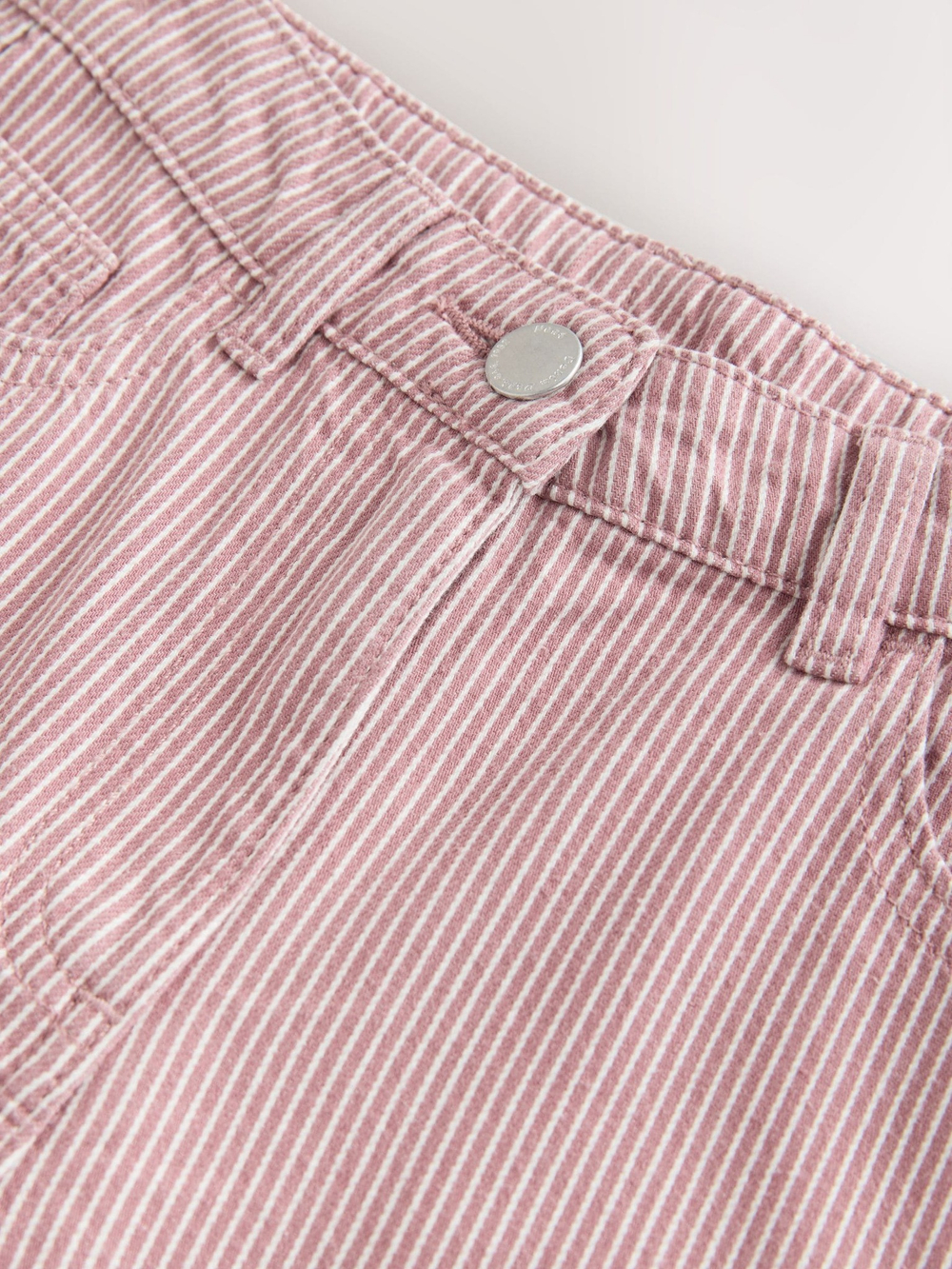 Джинсы широкие для девочки Next E89-694, Розовый