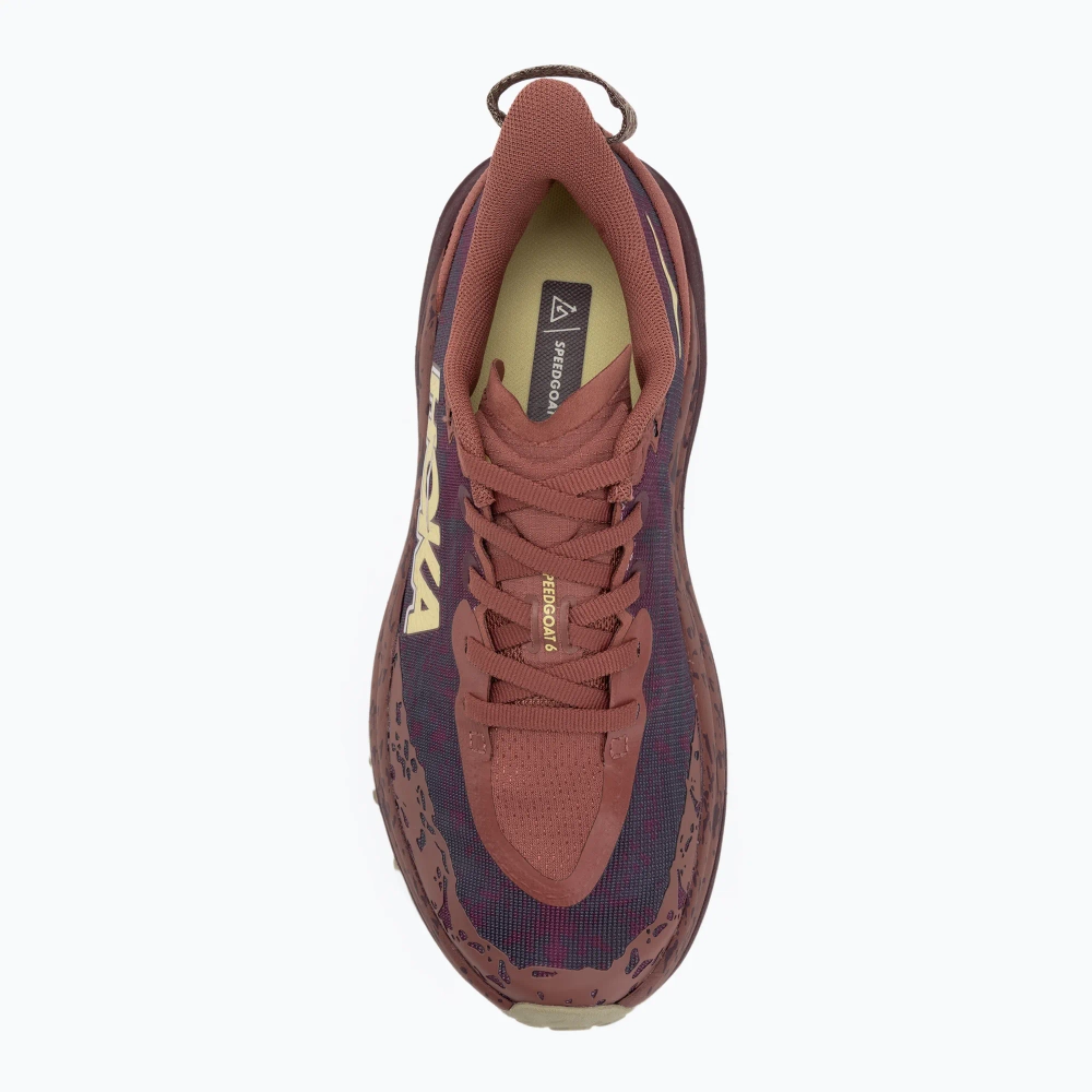 Женские кроссовки для бега HOKA Speedgoat 6 rouge/black cherry