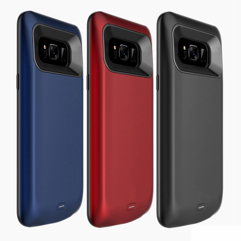 Power Bank 5500mAh, Samsung Galaxy S8 Plus, красный