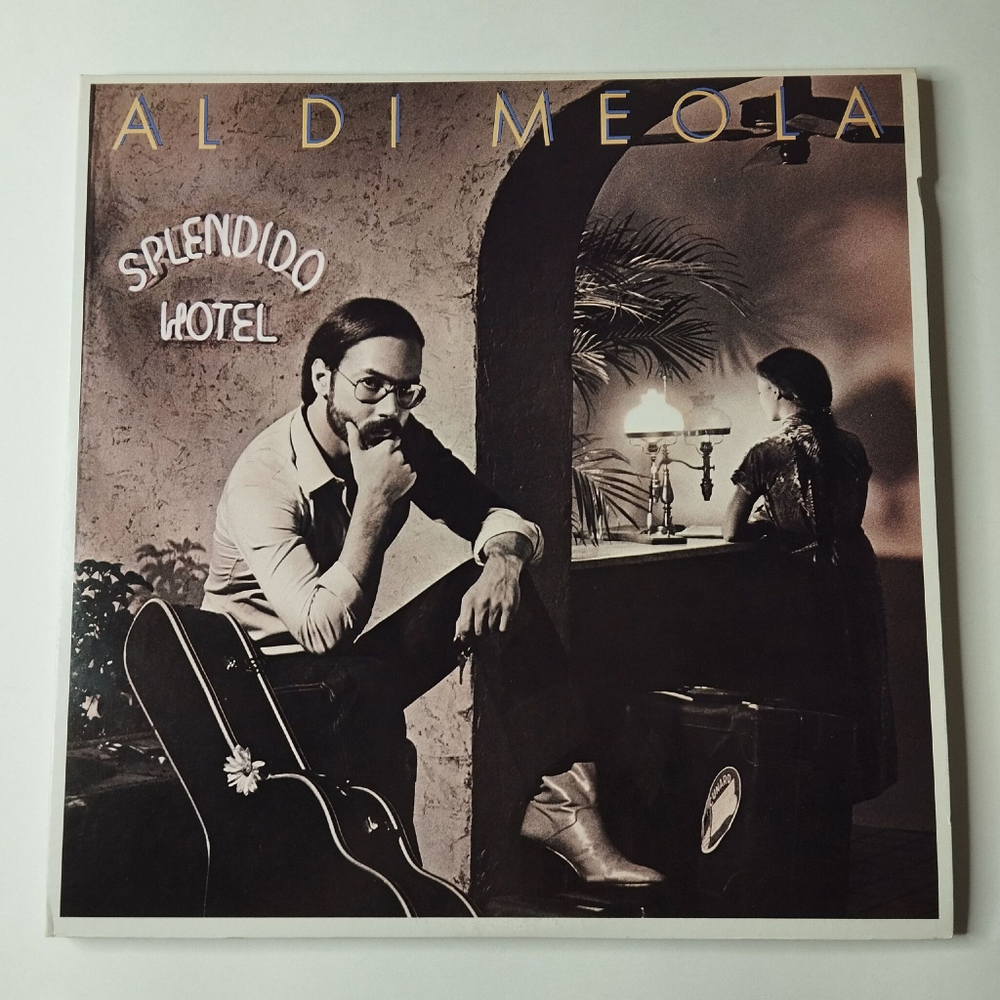 Винтажная виниловая пластинка LP Al Di Meola Splendido Hotel (Japan 1980) (No Obi) Splendido Sundance