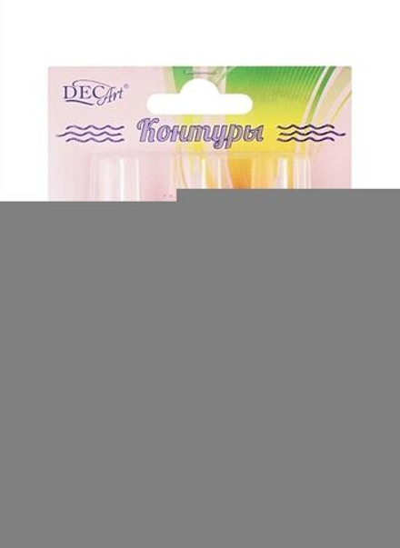 Набор контуров (Белый, Гранат, Коричневый) 3*20мл, DecArt
