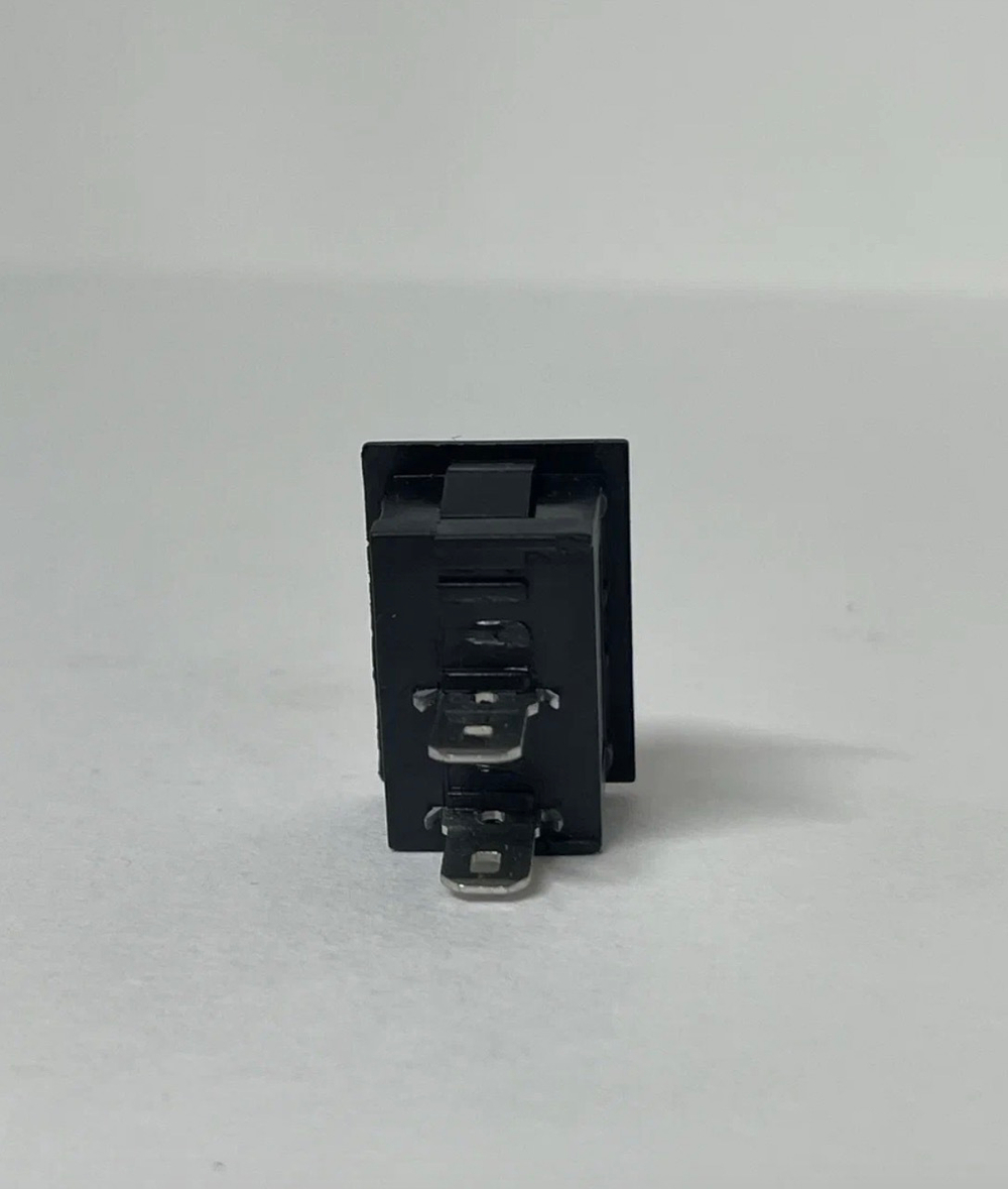 Рокерный (ON-OFF) выключатель, мини, прямоугольная, красная клавиша, TG (1 шт.)