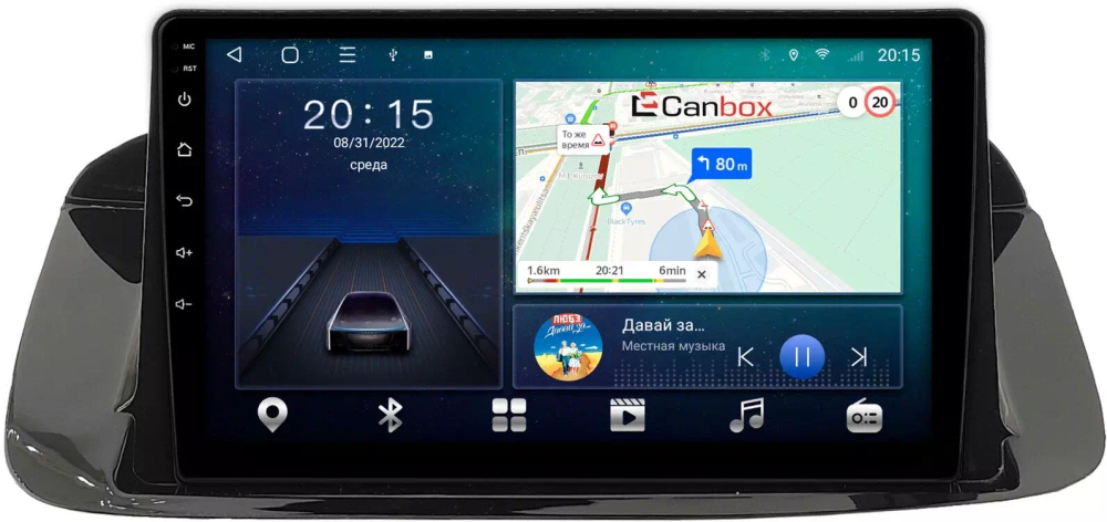 Магнитола для Honda Accord 2008-2012 - CanBox 9-1359 Android 10, 8-ядер, SIM-слот