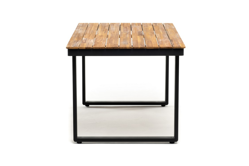 Обеденный стол Joygarden ТОПА средний, темный графит, коричневый