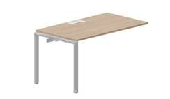 стол Strike 1380х780х750мм (металлический аутлет) - приставной элемент