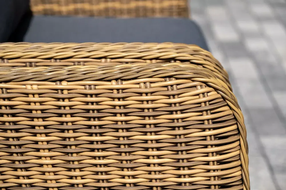 "Прованс" лаунж-зона плетеная из искусственного ротанга, цвет соломенный