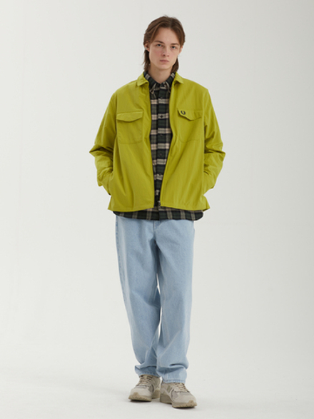 Мужская Рубашка Zip Through