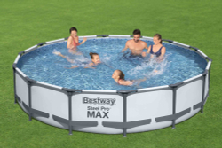 Каркасный бассейн Bestway 427х84 см + фильтр-насос 2006 л/ч (56595 BW)