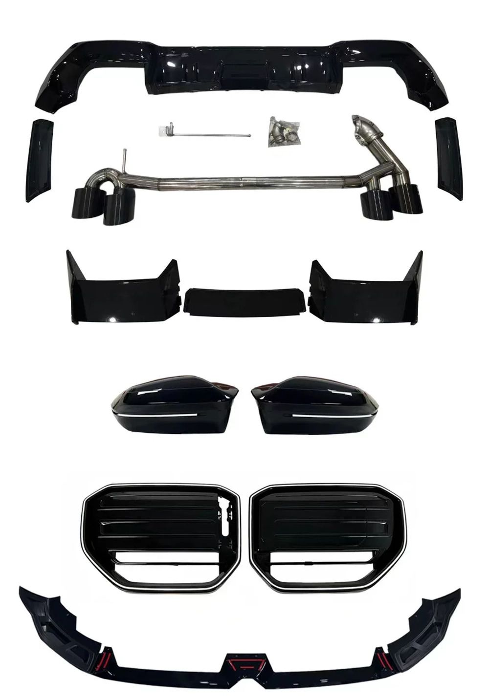 Обвес M-Performance для BMW X3 G45 2025 БМВ аэродинамический тюнинг