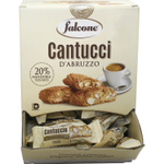 Печенье «Cantucci» с миндалем, ИТАЛИЯ, 125 штук по 8 г в коробке Office-box 1 кг, FALCONE