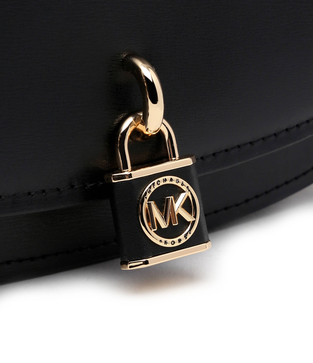 Кожаная сумка-мессенджер Michael Kors - черный(30F3GIMM1L)