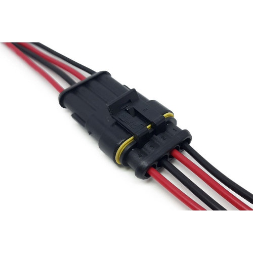 Колодка соединительная 4х конт. 1,5 мм герметичная (м+п) (YA004)