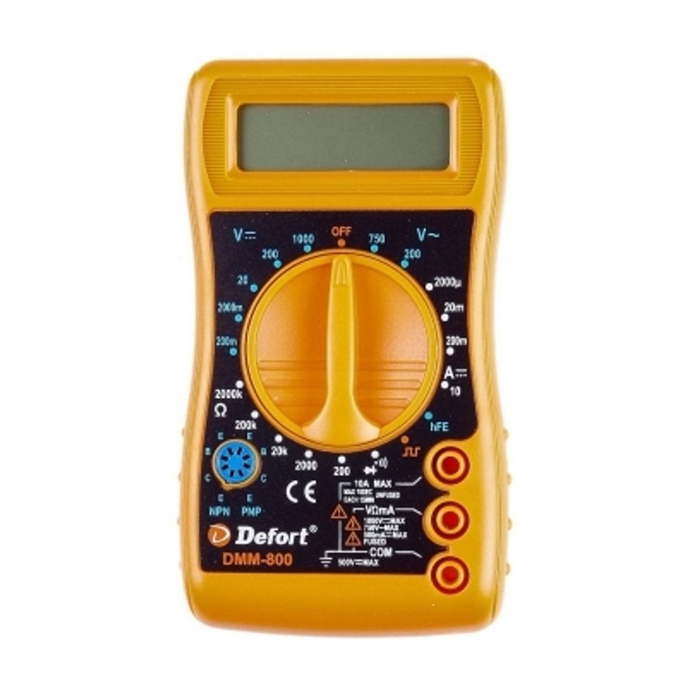 DEFORT 98295719 Мультитестер DMM-800