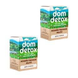 Мыло хозяйственное для стирки Domdetox | Дом Природы