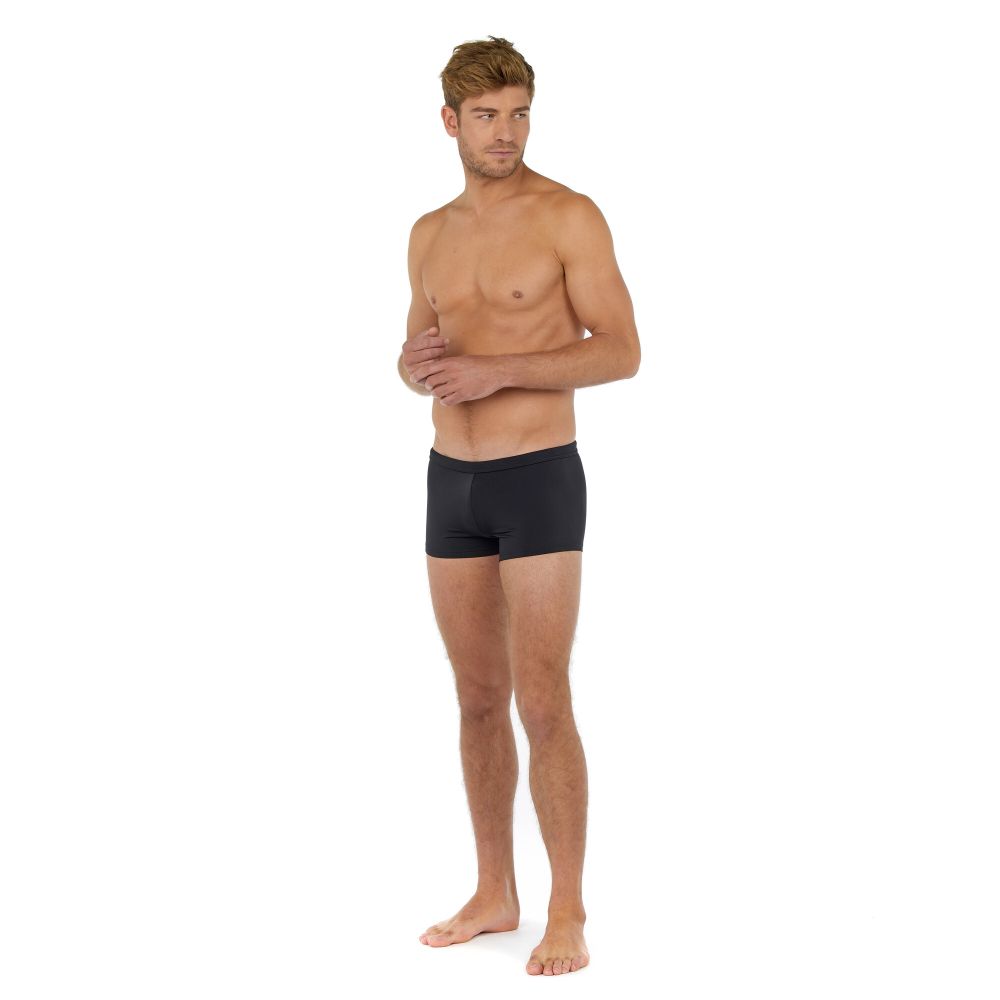 Мужские плавки черные HOM SEA LIFE Swim Shorts 402535_400004