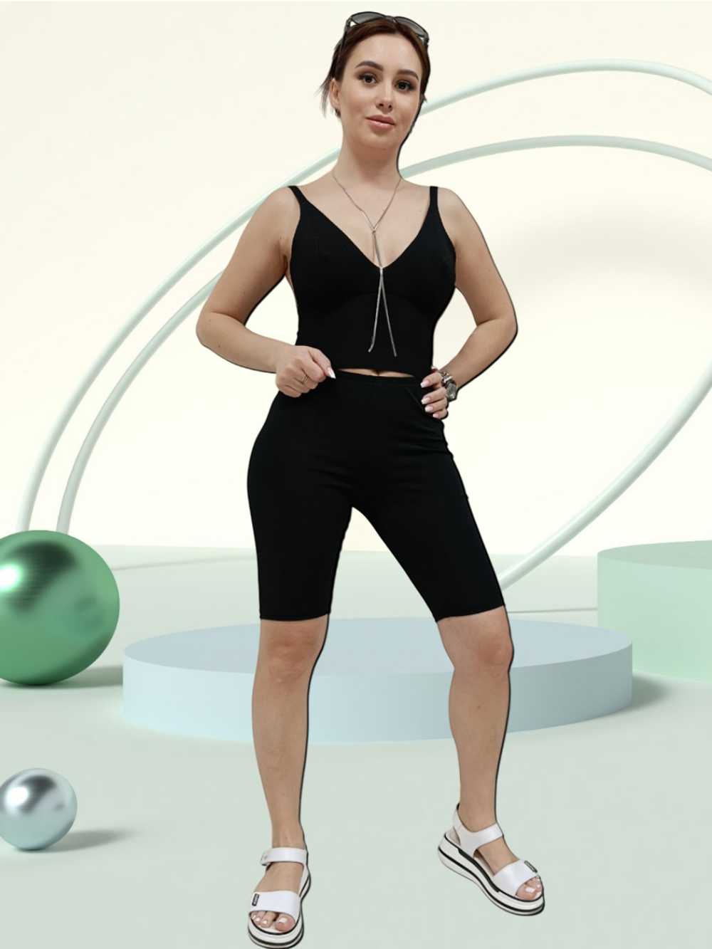 2177 Велосипедки женские (56)