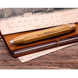 Шариковая ручка Kaweco Brass Sport 1.0мм золотистая (10000922) 4