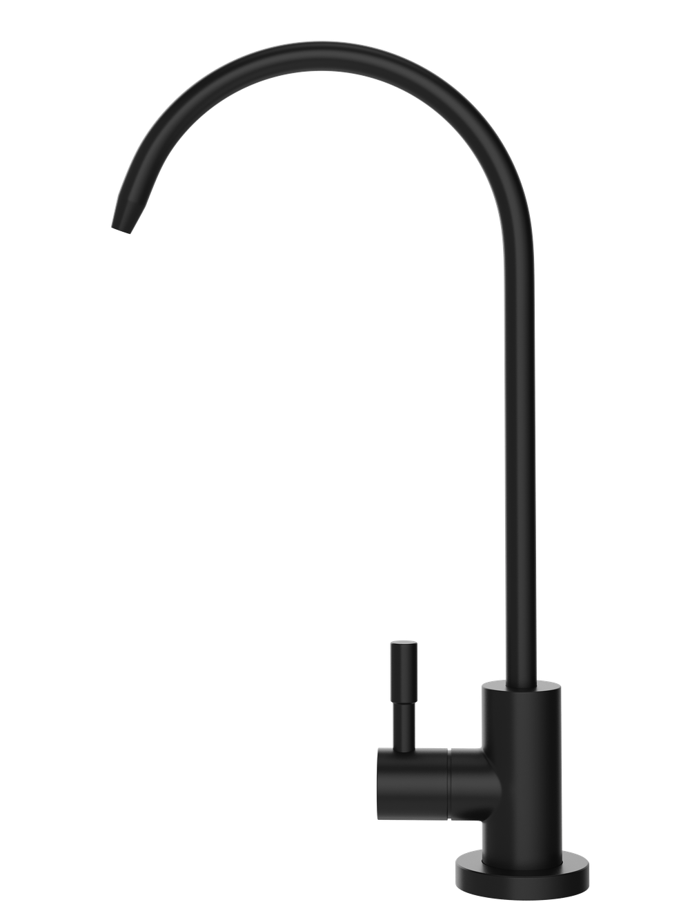 Кран STWORKI Эстерсунд S31090BK матовый черный