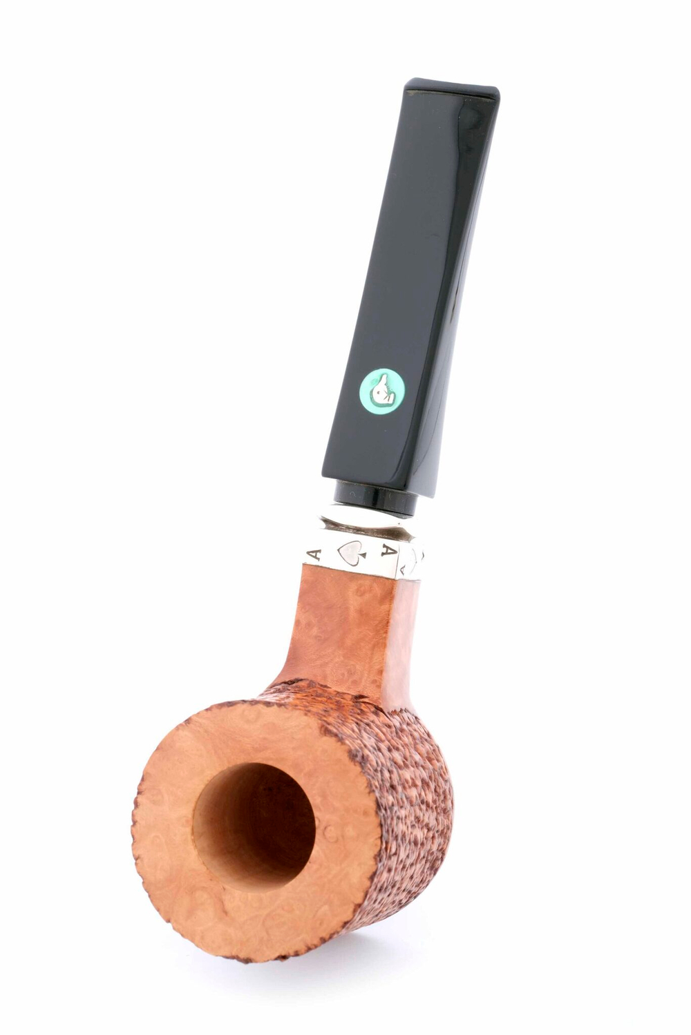 Курительная трубка L’Anatra Poker Rustic Straight, в шкатулке L013-4