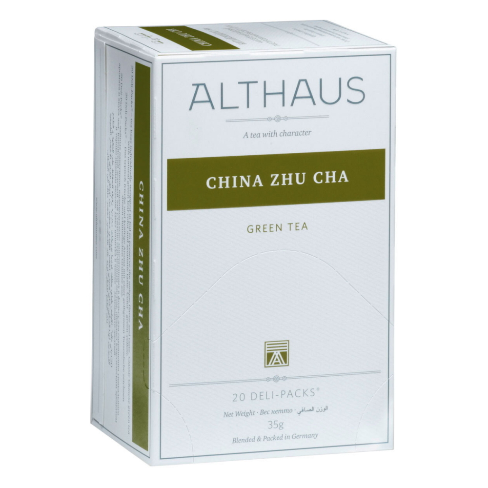 Althaus China Zhu Cha чай зеленый в пакетиках, 20 шт