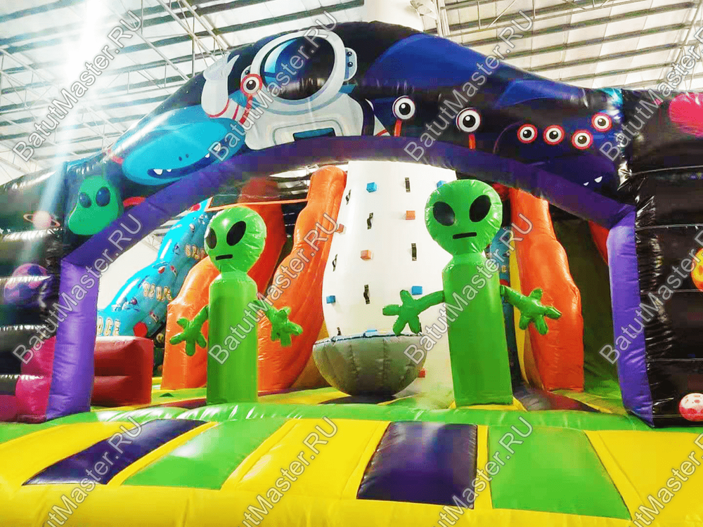 Батут "Космический", размер 10-9-7 м