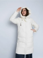 Куртка зимняя удлиненная с капюшоном