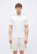 EA7 Emporio Armani TENNIS PRO - Футболка-поло - Белый